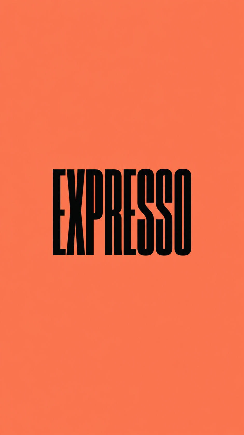 Expresso app splash screen